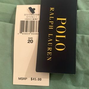 Polo Ralph Lauren sage green boys chino khakis
